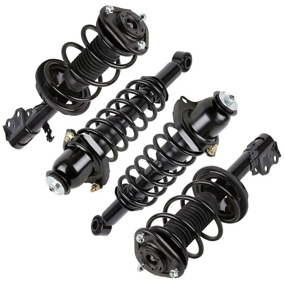 Duralo Complete Front Rear Strut & Spring Assembly For Toyota Corolla 1.8L 2009 2010