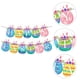 thumbnail image 5 of FELTECHELECTR 1 pancarta de huevo de Pascua adorable, pancarta decorativa de papel premium con forma de conejito de Pascua., 5 of 6