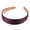 Purple, variant on Wide Headbands for Women, Fashion Elastic Hair Bands, Non Fabric Hair , Solid Color Headband for Girls Daily Wear, Workout, Yoga & Party, Hair Accessories