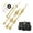 Golden shaft 18 thread, variant on Tibvox Quiet Quartzs Clock Motor Replacement Set Long Shaft High Torque Clock Movement with 2 Pack Hands and Mounting Hardware