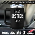thumbnail image 5 of Gifts for Brother, Big Brother Gift for Boy from Sister, 1 Pc 40oz Tumbler with handle for Birthday Christmas, 5 of 6