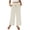 Khaki, variant on Qiopertar Women's Striped Print High Waist Elastic Waist Pocket Pants Loose Casual Trousers with Sashes Beach Vacation Travel Comfy Bandage Pants, Pink S