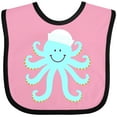 thumbnail image 3 of Inktastic Octopus Ocean Sea Creature Boys or Girls Baby Bib, 3 of 4