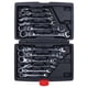 thumbnail image 4 of Llave de trinquete de dientes, juego de llaves de trinquete de 12 piezas, llave combinada de trinquete, herramienta de garaje para automóvil, funcionalidad inteligente, 4 of 8