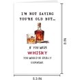 thumbnail image 5 of Tarjeta de cumpleaños COLINHELIN con divertido diseño de whisky 20 x 14 cm, 5 of 5