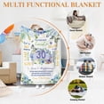 thumbnail image 3 of 70th Birthday Gifts Women,1954 Birthday Gift for Her, Gift to Wife Friend Sister Mom Grandma for 70th Birthday Gift, Fleece Sofa Throw Blanket - 50 * 60in, 3 of 5