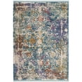 thumbnail image 4 of SAFAVIEH Sutton Jamaar Transitional Runner Rug, Turquoise/Lavender, 3' x 8', 4 of 6