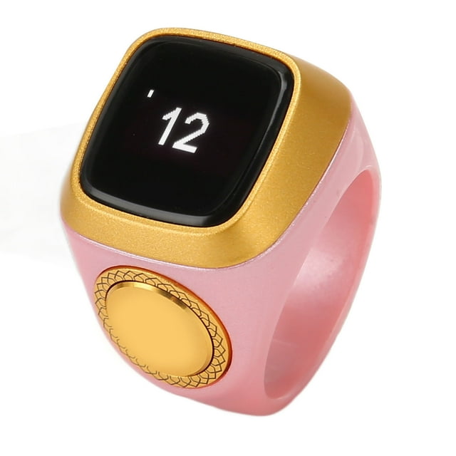 Smart Counter With 0.49" Screen Support APP Controll, 20mm CNC Button Portable Intelligent Counting Finger