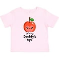 thumbnail image 3 of Inktastic Apple of My Daddy's Eye Cute Red Apple Boys or Girls Toddler T-Shirt, 3 of 5