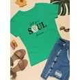 thumbnail image 3 of Lets Your Soul Shine Daisy T-Shirt Women -Image by Shutterstock, Female 4X-Large, 3 of 4