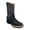 Black, variant on Kids Python Print Leather Cowboy Boot