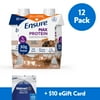 Ensure Max Protein Nutritional Shake, 30g Protein, 1g Sugar, Café Mocha, 11 fl oz, 12 Pack, Buy 2 Receive $10 Complimentary Gift Card