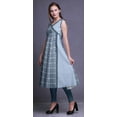 thumbnail image 3 of Bimba SleevelessÂ&nbsp;KurtisÂ&nbsp;Indian Tunic Tops For Women Printed Indian Clothing, 3 of 6