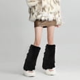 thumbnail image 6 of Faux Fur Fuzzy Leg Warmers for Women Grils, Soft Furry Winter Boot Cuff Wrist Covers Boots Sleeves, 6 of 7