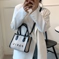 thumbnail image 2 of Bolso de gran capacidad para mujer, bolso de mensajero de moda, bolso de lona, bolso de mano portátil, bolso grande, 2 of 6