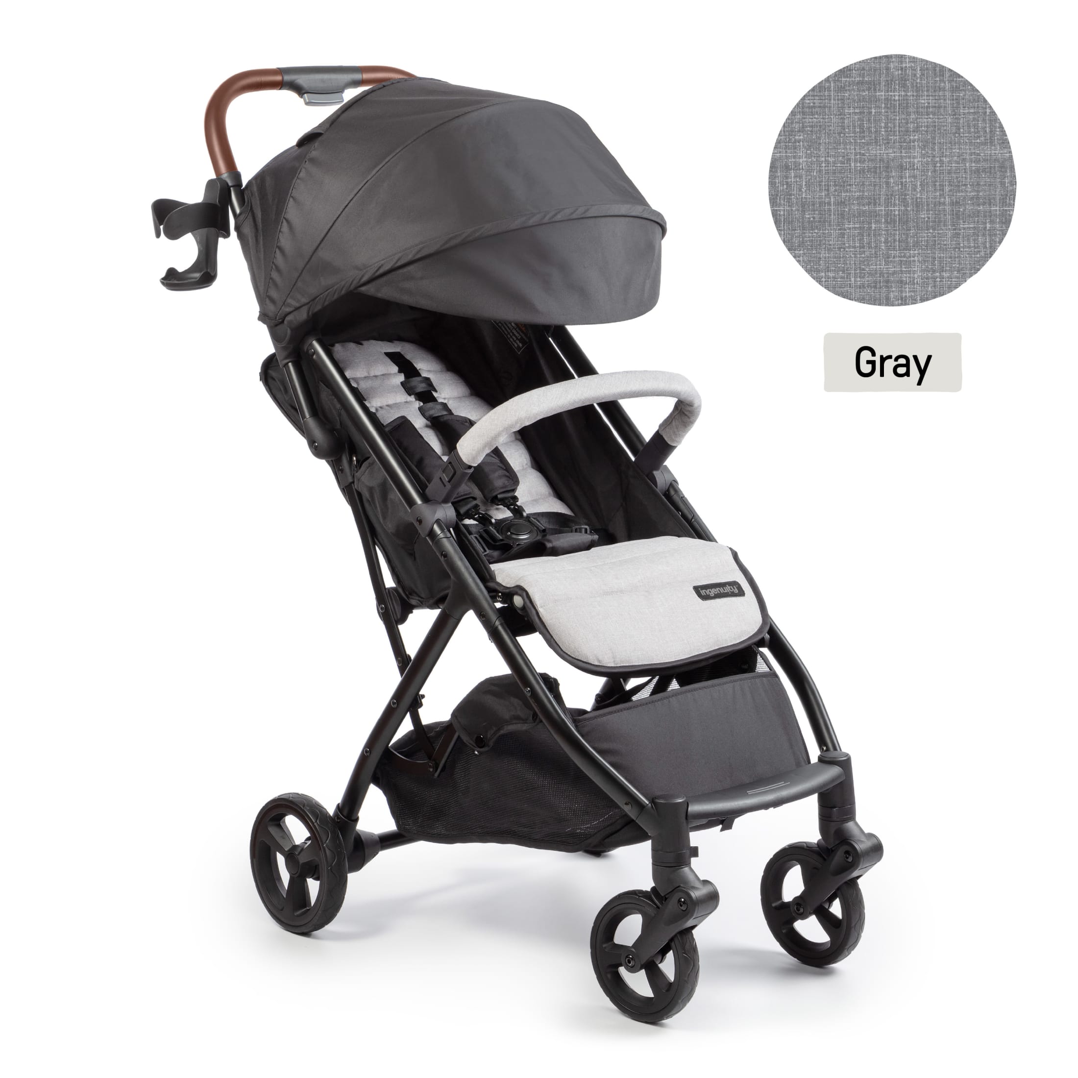 Ingenuity 3Dquickclose CS+ Compact Fold Stroller, Black photo 7