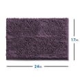 thumbnail image 6 of Nestl Bathroom Rugs, Machine Washable Bath Mats For bathroom Floor Rugs, Nonslip Backing Rubber Bath Rug, Purple, 6 of 6