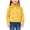 Yellow, variant on Girls Insulated Jacket Without Hood Causal Fashionable Children's Solid Color Zipper Long Sleeved Top Unisex Warm Casual Jacket