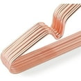 thumbnail image 2 of Songmics Set of 20 Children Sized Metal Clothes Hangers, Rose Gold, 2 of 5