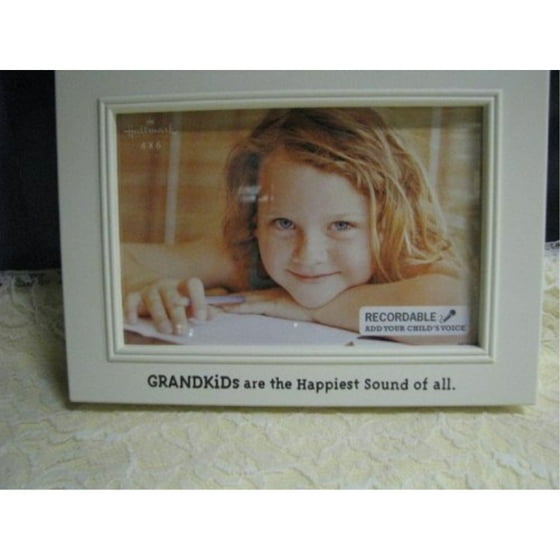 Hallmark 4 X 6 Recordable Picture Frame Grandkids Are The