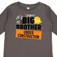 thumbnail image 4 of Inktastic Big Brother Under Construction Boys Long Sleeve Toddler T-Shirt, 4 of 5