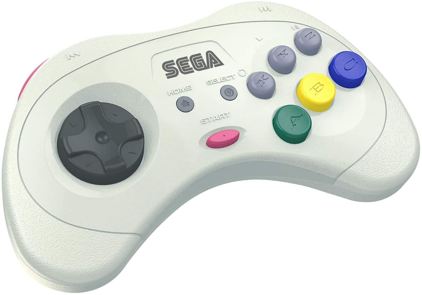 Retro-Bit Official Sega Saturn 2.4 GHz Wireless Controller 8-Button 