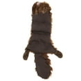thumbnail image 6 of Hyper Pet Critter Skinz Stuffless Plush Beaver Super Squeaky Dog Toy with Squeaker, Large, Brown, 6 of 6