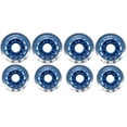 thumbnail image 1 of BLUE Inline Skate Wheels HiLo Set 72/80mm 78a INDOOR, 1 of 1