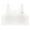 White, variant on Child Girl's Bra Training Sports Bras Comfort Soft Solid Color Bras Classic Style, Pink