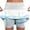 Light Blue, variant on Fgnfyis Women's Summer A Lightweight High Waisted Skinny Jogging Skirts with Pockets Sports Yoga Skirts Stretch Shorts Womens Skirts Navy M