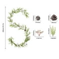 thumbnail image 3 of Luoshdecor Winter Greenery Garland with Red Berry and Pine Cones,Artificial Christmas Snow Pine Garland for Home Wall Decor 78 in, 3 of 6