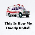 thumbnail image 2 of CafePress - Ambulance This Is How My Dadd Infant Bodysuit - Baby Light Bodysuit, Size Newborn - 24 Months, 2 of 4