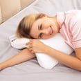 thumbnail image 4 of Almohada para Dormir Almohada para Pareja para Brazo de Presión de Rebote Lento para Abrazar Espuma Viscoelástica en Forma de U, 4 of 5
