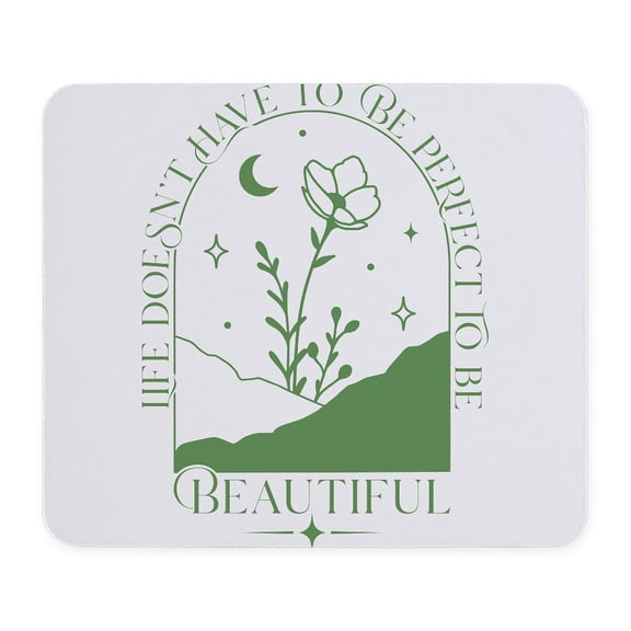 CafePress - PERFECT TO BE - Non-slip Rubber Mousepad, Gaming Mouse Pad