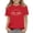 Red, variant on CCRFTGI 4th of July USA Shirts for Kids Girls Size 8 Short Sleeve Funny 1776-2026 Summer Freedom T-Shirts Independence Day Girls Clothes Tshirts Gray 12-13 Years