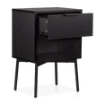 thumbnail image 2 of Bouclair Table d'Appoint Noire avec Tiroir, 2 of 5