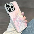 thumbnail image 3 of Bling Glitter Laser Chinese Loong Dragon Fireworks Phone Case Compatible with iPhone Case (Pink,iPhone 15 Pro), 3 of 5