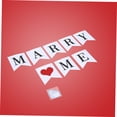 thumbnail image 4 of LOLIPPYY Marry Me Paper Banner Garland with Swallowtail Flags for Wedding, Engagement, Romantic Party Decoration, 4 of 8