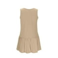 thumbnail image 3 of Mgmyaa Women's Romper Dress with Built in Shorts Summer Tank Tops Mini Sundress, 3 of 4