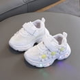 thumbnail image 2 of enyan Girls Cheerleading Shoes Breathable Youth Cheer Competition Sneakers Athletic Training Dance Tennis Walking Shoes Girls Shoes,White,Size 8, 2 of 7