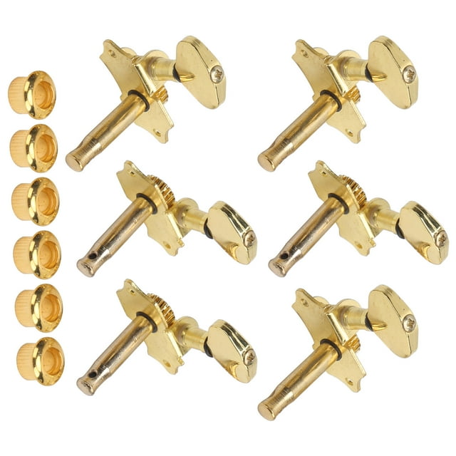 VGEBY Guitar Tuning Pegs,Guitar Tuning Pegs Metal Gear Adjustment Knobs Stringed Instrument Accessories Replacement