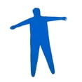thumbnail image 2 of Traje de Cuerpo Completo Baoblaze de Poliéster Azul 190cm Body de Pantalla Verde, 2 of 8