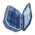 thumbnail image 2 of Maytalsory Travel Pill Organizer with Divider Small Pill Container pill box has separate for Bag Purse Pocket BlueRectangle, 2 of 6