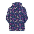 thumbnail image 6 of DISNIMO Purple Butterfly Hoodie Girls Zip Up Hoodies Size 11-13 Kids Hoodie Jacket Girls Hoodie Coat Boys Hooded Sweatshirts Zipper Hoodie Sweatshirt Youth Zippered Hoodie Children Fall Clothes, 6 of 7