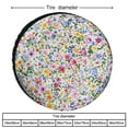 thumbnail image 2 of Camper Spare Tire Cover 12inch Spring Summer Floral Wheel Protectors Weatherproof Wheel Covers Wildflowers Plants for Travel Trailer Camper Truck SUV Camper, 2 of 8