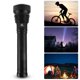 thumbnail image 4 of Linterna de buceo LED para exteriores, luz de alto brillo, bajo el agua, 80m, resistente al agua, color negro, 4 of 8