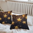 thumbnail image 5 of Gorgeous Star Outdoor Pillow Covers Pack of 2 Starry Sky Dream Fantasy Waterproof Throw Pillow Covers Decorative Cushion Cases for Patio Garden Tent Balcony Couch 26x26 inch, 5 of 8