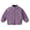 Purple, variant on Boys Girls Polar Fleece Jacket Full-Zip Stand Collar Coat School Uniform