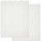 thumbnail image 1 of 10 hojas de índice para cuaderno de discos A5 con 6 agujeros y anillas de plástico esmerilado. Separadores superiores en blanco., 1 of 7