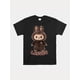 thumbnail image 2 of cute labubu shirt n shirtPrinted Pattern Men Sports Black Casual Blazer Short Sleeve T-shirt 220g, 2 of 7